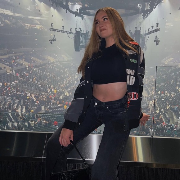 Edikted Black & grey racing jacket - Picture 9 of 10